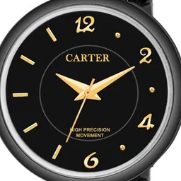 Sandy D Carter Women Patterned Bracelet Style Straps Analogue Watch SDC24-63-BK image 5