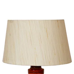 Foziq Brown Solid Table Lamp image 3