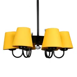 Devansh Yellow Iron Quirky Ceiling Lamp image 5