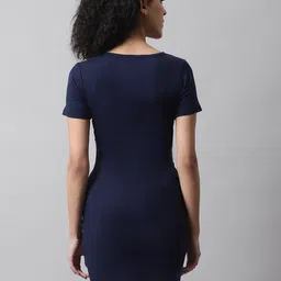 NoBarr Above Knee Short Sleeves Cotton Jumper Dress image 5