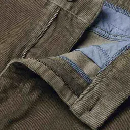 charles tyrwhitt Men Slim Fit Flat-Front Trousers image 5