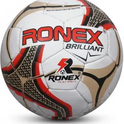 ronex Brillient Rubberized Hand Stitched Football - Size: 5-picture-27