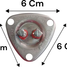 siya enterprise Tikona / Triangular Geyser Heating Element 2000W (2 Year Warranty) Match and Buy 2000 W Shock Proof Immersion Heater Rod image 3