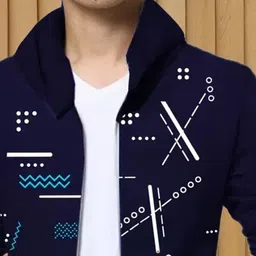 fastcolors Men Printed Sports Jacket image 4