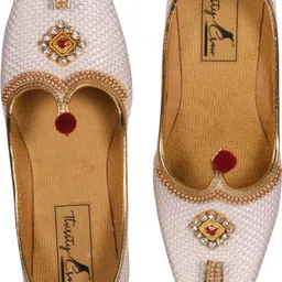 thirsty crow Divine Wedding Sherwani Jutis For Men image 2