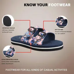 two soft Women Fancy Stylish Comfortable Printed Slipper Lightweight Dailywear Women Slippers image 5