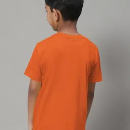 Friskers Boys Graphic Printed V-Neck Pure Cotton T-Shirt image 3