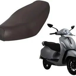 sanaacreation CHETAK SEAT COVER_07 Single Bike Seat Cover For Bajaj NA-picture-43