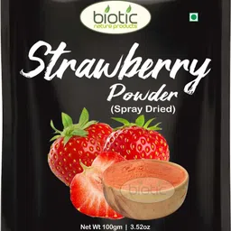 biotic Spray Dried Strawberry Fruit Powder for Milk Shake Ice Cream, Strawberry Powder-picture-21
