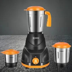 750 Watt Juicer Mixer Grinder Orange & Black with 3 Jars for Grinding 750 W Juicer Mixer Grinder-image-42