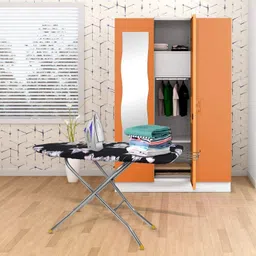 baby blessing wooden Self Standing Folding(Color May Vary, Multi-Color) Ironing Board Ironing Board image 5