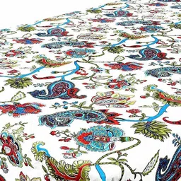 rajodyana Cotton 6 Seater Printed Table Cover image 2