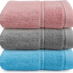 house of terry Cotton 400 GSM Hand Towel Set image 1