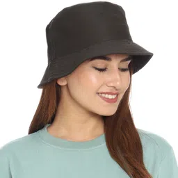REFFER Unisex 100% Cotton Bucket Hat Packable Sun Hat for Women-picture-11