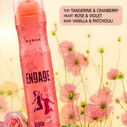 Engage Woman Blush Bodylicious Deo Spray 165ml image 4
