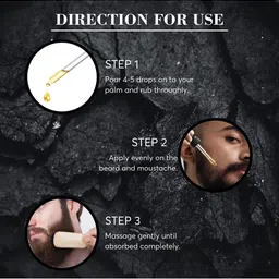 Quemico Professionnel Men Set of 3 Almond Beard Growth Essential Oil - 35ml each image 4