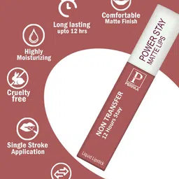 PERPAA Set Of 3 Power Stay  Long Lasting Liquid Matte Lipstick - 5ml Each-16-23-21 image 2