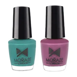 Moraze Pack of 2 Vegan Non Toxic Nail Polish 5ml Each image 5