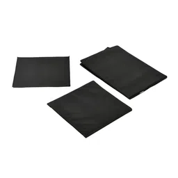 Kuber Industries Black Solid Non-Woven Foldable Large Laundry Basket image 3