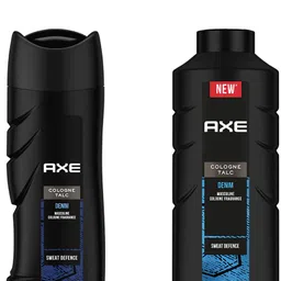 axe Signature Demin Cologne Talcum Powder, 300 g Talcum Powder Men for Daily Use image 4