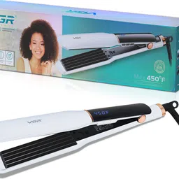 VGR V-519C Professional Hair Crimper with LED Display and 7 Temperature Settings Electric Hair Styler-image-71