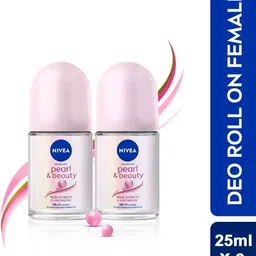 nivea Pearl and Beauty Deodorant Roll-on (25ml x 2) Deodorant Roll-on - For Women-picture-14