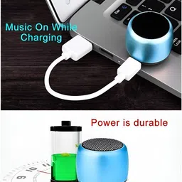 5teknova Mini Boost Coin Smart Wireless Portable Bluetooth Speaker 5 W MQL-1 5 W Bluetooth Laptop/Desktop Speaker image 2