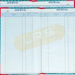 lrs Journal Account Register 100 Pages - 33 Entries Per Page - 32*20 cm - Pack of 2 - 33-Part Journal Register-picture-14
