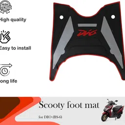 High Quality DIO BS6 Multi-Color Bike Mat Scooty Mat Honda Dio Two Wheeler Mat-image-12