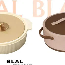 blal Plastic Thermoware Casserole Set | Insulated Hot Pot for Kitchen & Dining Pack of 2 Thermoware Casserole Set-picture-38