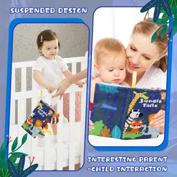 climberty cloth books for babies 0 to 3 years sensory toys image 5