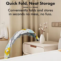 staranddaisy Nylon Kids Washable Baby Folding Mosquito Net Portable, Printed Design for Newborns Mosquito Net image 3
