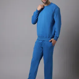 mack jonney Solid Men Track Suit image 1