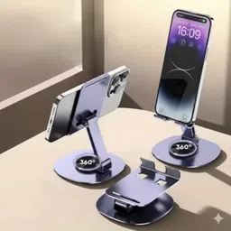 nexelion Pro Mobile Holder Multi Angle With 360° Rotational Mobile Stand Mobile Holder image 2