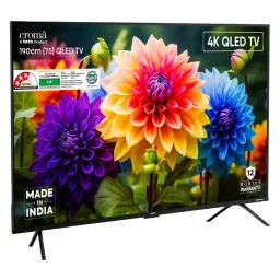 Croma 190 cm (75 inch) QLED 4K Ultra HD Smart Google TV with Dolby Vision & Dolby Atmos (2025 model) image 4