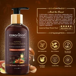 COROnation Herbal Hydrating Conditioner with Moroccan Argan Oil 300 ml image 2