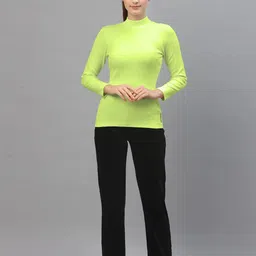 Friskers Pack of 2 High Neck Cotton Rib Tops image 2