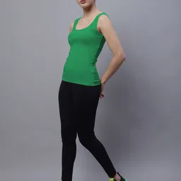 FBAR Pack Of 2 Skin Friendly Bio Wash Scoop Neck Sleeveless Cotton Tank Tops image 4