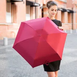 hope smile Small Stylish Capsule Mini Travel Umbrella 4 fold Umbrella image 3