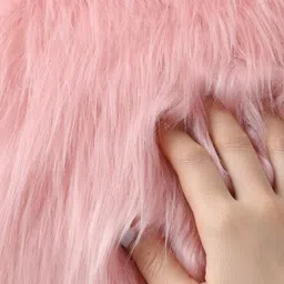 MONKDECOR Pink 2 Pieces Square Cushion Covers image 4