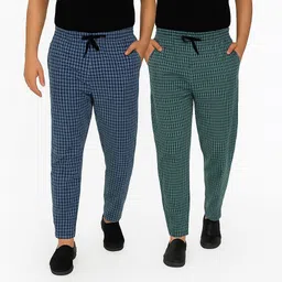 belvine Pack of 2 Men Pyjama image 1
