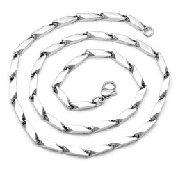 MEENAZ Men Silver-Plated Chain image 5