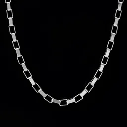 Fashion Frill Men Silver-Plated Chain image 5