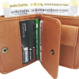 shopmore Men Tan Artificial Leather Wallet-picture-15