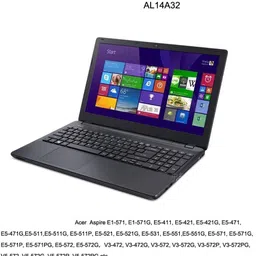 SellZone compatible battery for Aspire Extensa TravelMate AL14A32 KT.00603.008 TravelMate P256-M 6 Cell Laptop Battery image 3