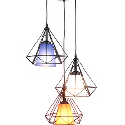 foziq Black Solid Ceiling Lamp image 3