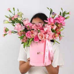 Blush & Love Floral Arrangement image 5