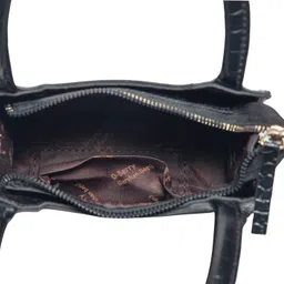 donicy Women Black Messenger Bag image 4