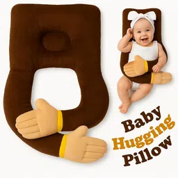 snugnibble "Baby Comfort Hug Series – U Shaped Infant Neck & Head Support Pillow" Microfibre Animals Baby Pillow Pack of 1 image 2