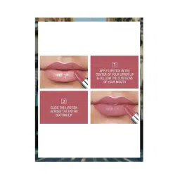 ec wash Color Sensational Inti-Matte Nude Lipstick - Almond Pink image 5